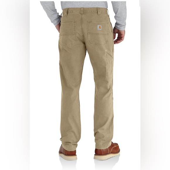 Carhartt Men’s Canvas Relaxed Fit Cargo Work Utility Pants Size 44x31 - Picture 1 of 9
